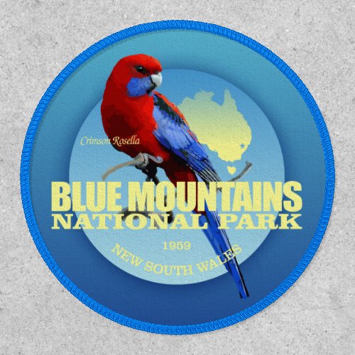 Blue Mountains NP _Crimson Rosella  Patch