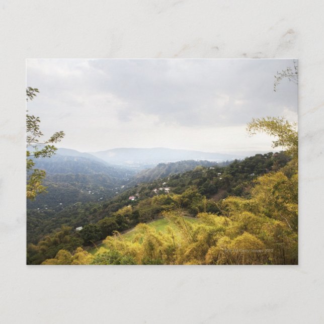 Blue Mountains over looking Kingston Postcard (Front)