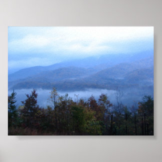 Blue Mountains Poster