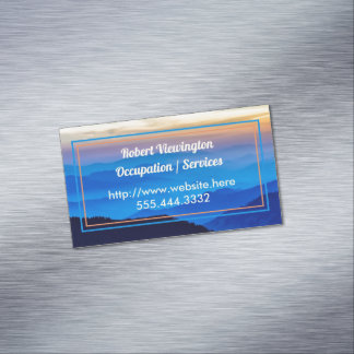 Blue Mountains Professional Services  Business Card Magnet