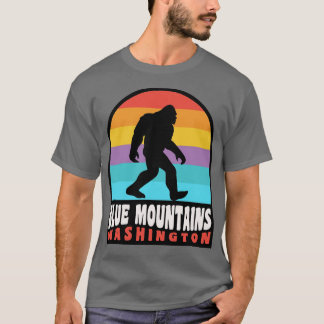 Blue Mountains Washington Camping Hiking T-Shirt