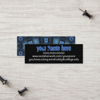 Blue Moves Personal Contact Cards