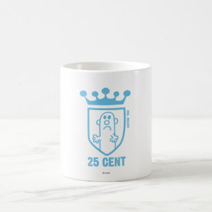 Blue Mr. Mean Crest & Crown Coffee Mug