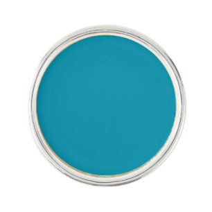 Blue (Munsell) (solid color) Lapel Pin