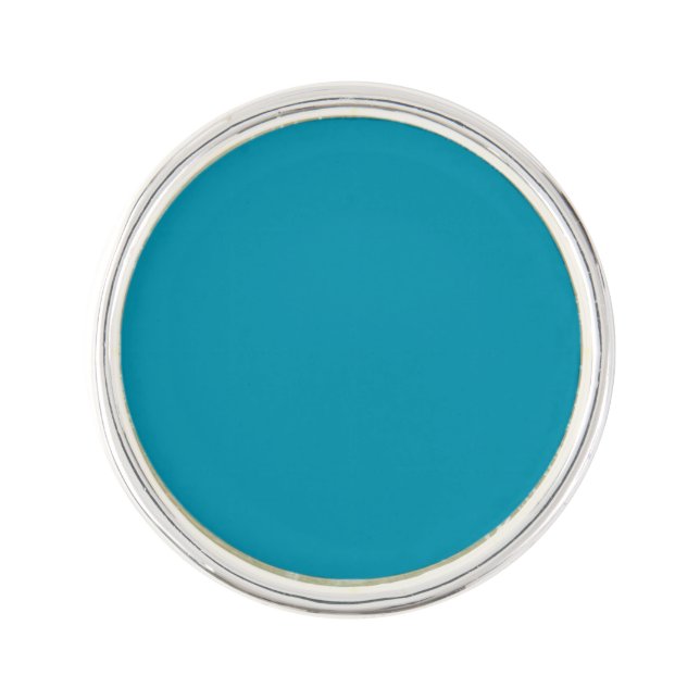 Blue (Munsell)  (solid color)  Lapel Pin (Front)