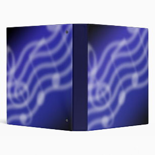 Blue Music Binder