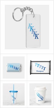 BLUE Name and Letters