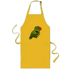 Birdorable Blue-naped Parrot Long Apron