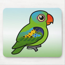 Birdorable Blue-naped Parrot Mousepad