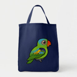 Birdorable Blue-naped Parrot Grocery Tote