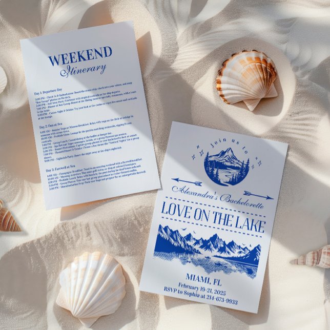 Blue Nautical Party Theme Invitation (Creator Uploaded)