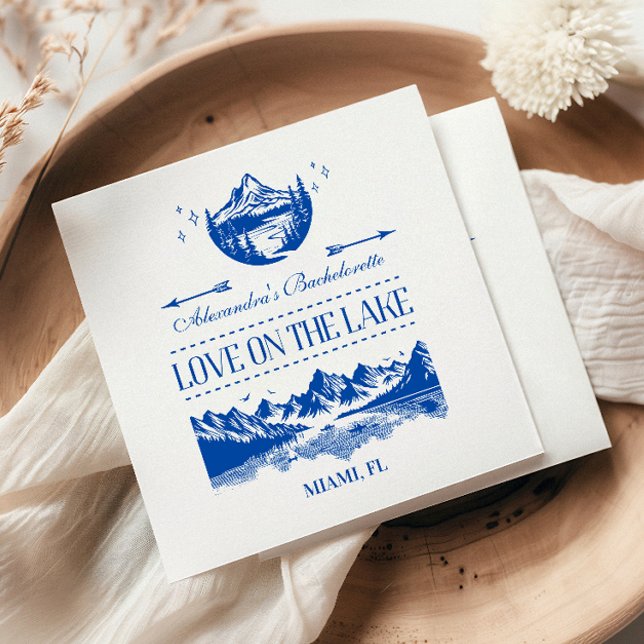 Blue Nautical Party Theme Napkins (Creator Uploaded)