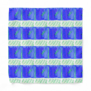 Blue Nautical Theme  Bandana
