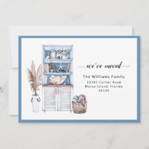 Blue Nautical We’ve Moved Announcement