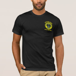 Blue navy Anchor nautical captain boat summer T-Shirt