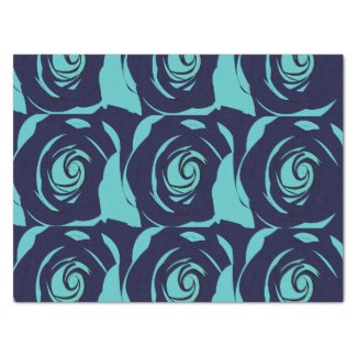 Blue Navy Blue Rose Flower Floral Pattern