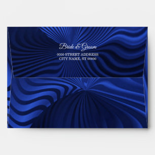Blue Navy Decorative Envelope