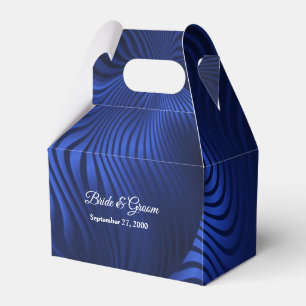 Blue Navy Decorative Favor Box