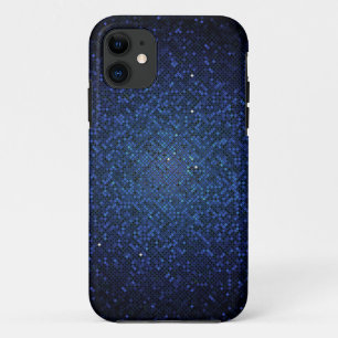 Blue Navy Glitter Sequin iPhone 5 Mate Tough™ Case