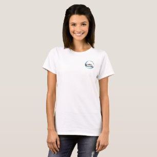 Blue Navy Nautical Anchor yacht club boat marina T-Shirt