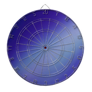Blue & Navy Ombre  Dart Board