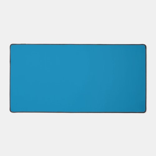 Blue NCS solid color  Desk Mat