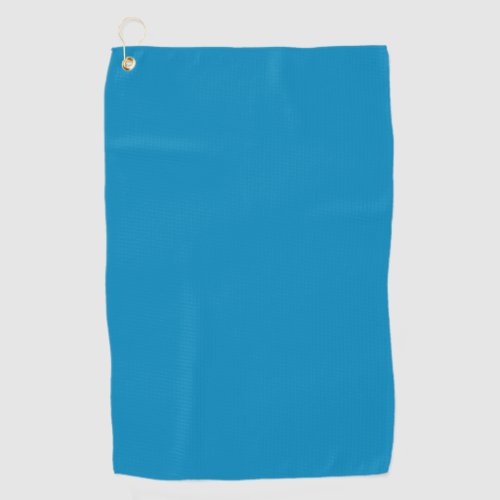 Blue NCS  solid color   Golf Towel