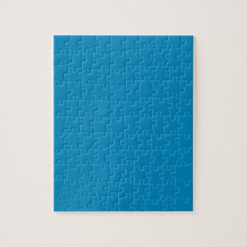 Blue NCS  solid color   Jigsaw Puzzle