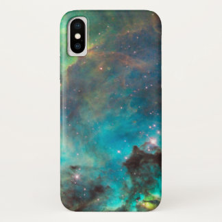 Blue Nebula iPhone X Case