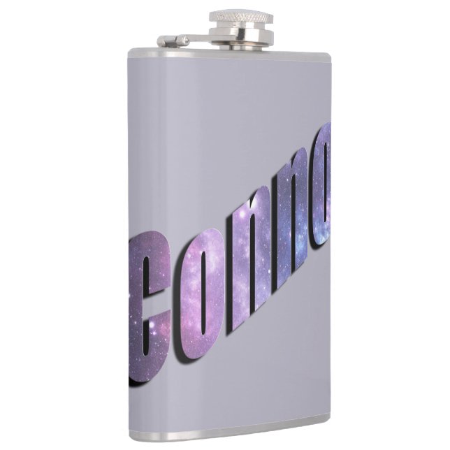 Blue Nebula Connor Name, Flask (Right)