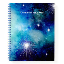 Blue Nebula Note Book Journal Sketchbook Blue Nebula Note Book Journal Sketchbook