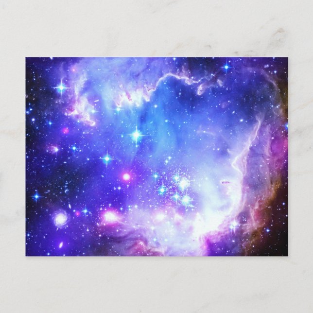 Blue Nebula Postcard (Front)