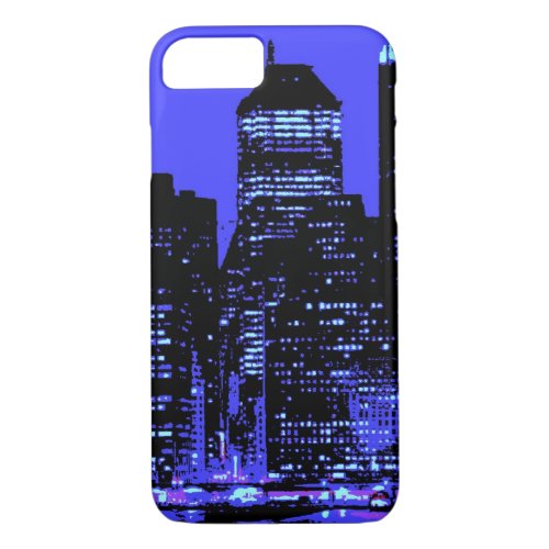 Blue New York City iPhone 7 Case