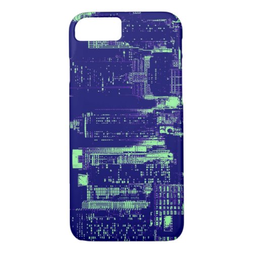 Blue New York City iPhone 7 Case