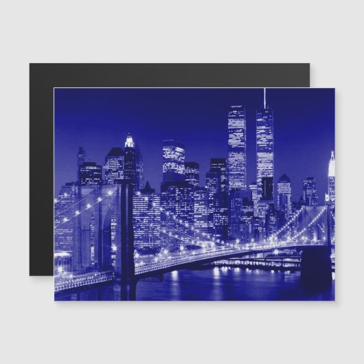 Blue New York City Night (Front/Back)