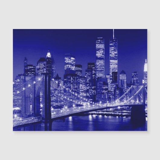 Blue New York City Night (Front)