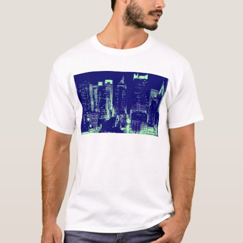 Blue New York City T_Shirt