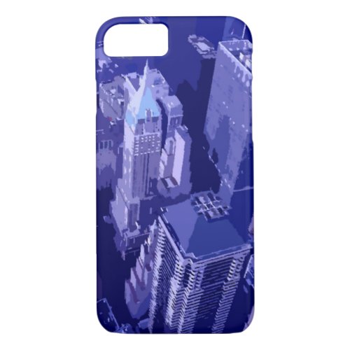 Blue New York iPhone 7 Case