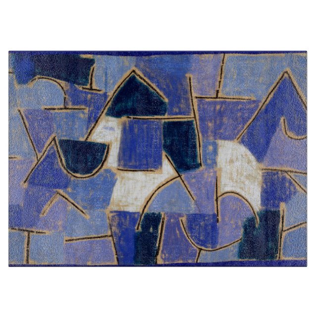 Blue night - Paul Klee Cutting Board (Front)