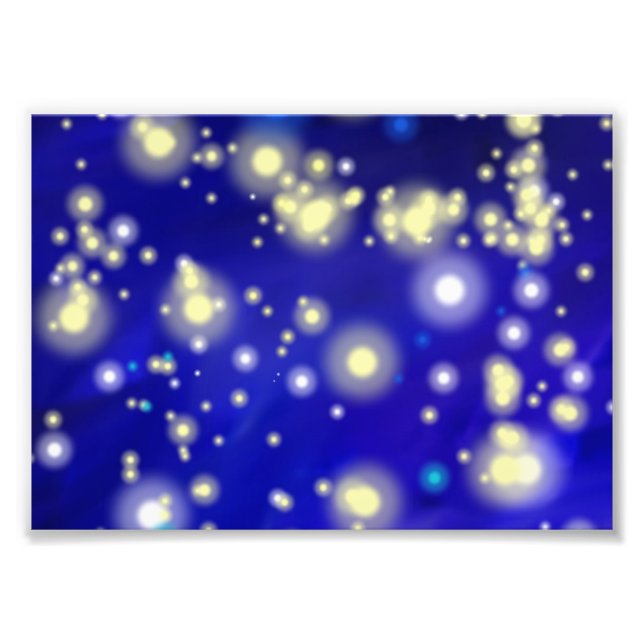 Blue night sky 32.2 photo print (Front)