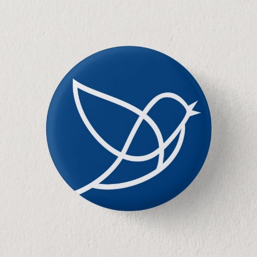 Blue Nightingale Pin