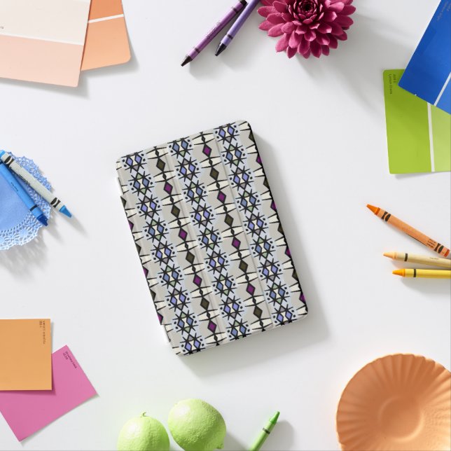 Blue Nile Pattern  iPad Mini Cover (In Situ)