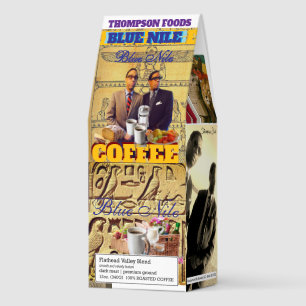 BLUE NILE  Roasted Coffee, 12oz Bag, Dark Roast,  Coffee