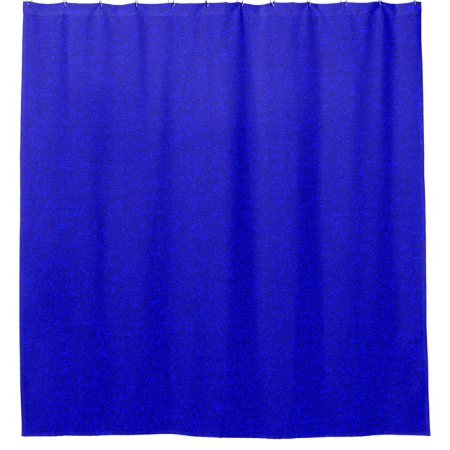 Blue Noise Shower Curtain (Front)