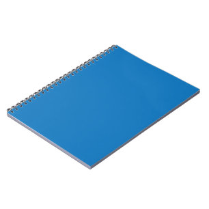 Blue Notebook Spiral Notebook Journal Pad   A5