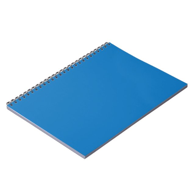 Blue Notebook Spiral Notebook Journal Pad | A5 (Left Side)