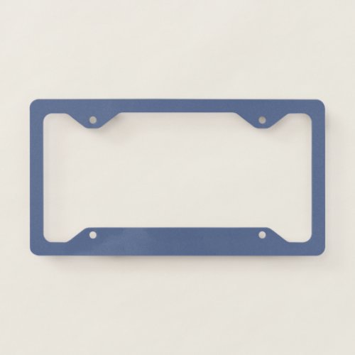 Blue Nova Solid Color License Plate Frame