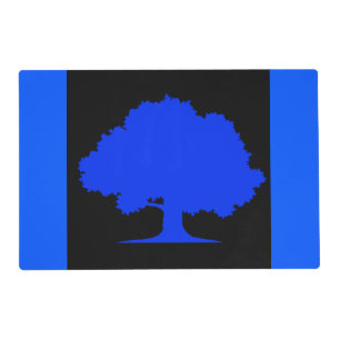 Blue Oak Tree Placemat