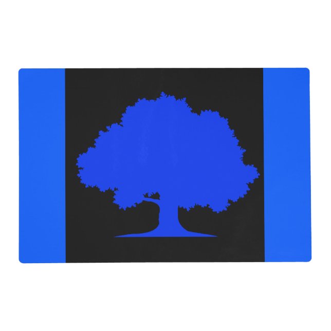 Blue Oak Tree Placemat (Front)