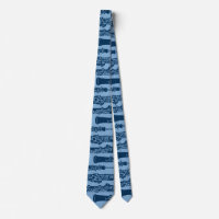 Blue Oboe Tie